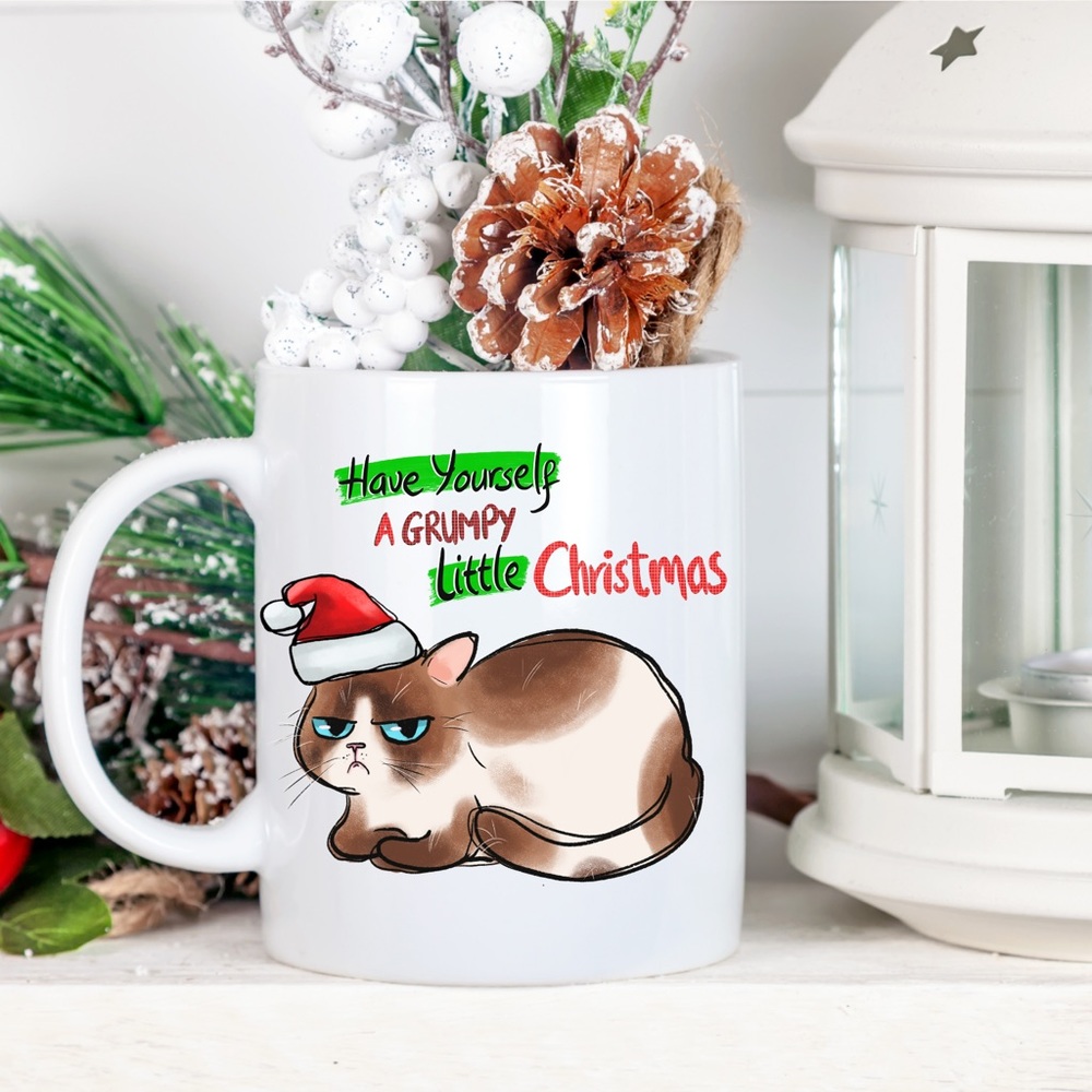 Animal Christmas Mugs